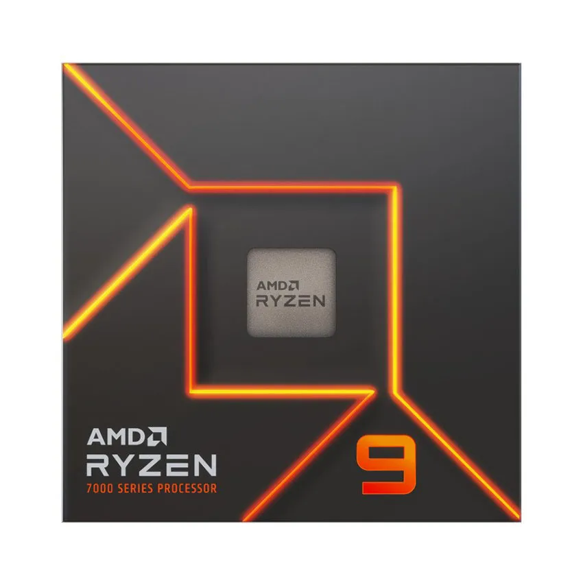 CPU AMD Ryzen 9 7900 (3.7 GHz Upto 5.4GHz / 76MB / 12 Cores, 24 Threads / 65W / Socket AM5)